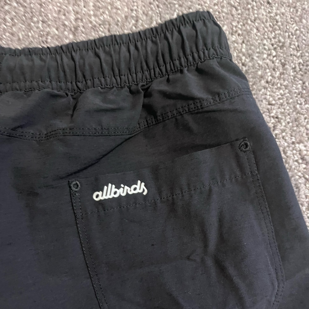Allbirds Natural Run Shorts Black Running Shorts Small NWOT - Picture 5 of 7
